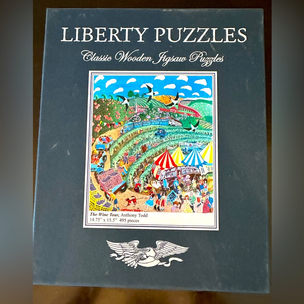 A Famous Liberty Classic Wooden Puzzle